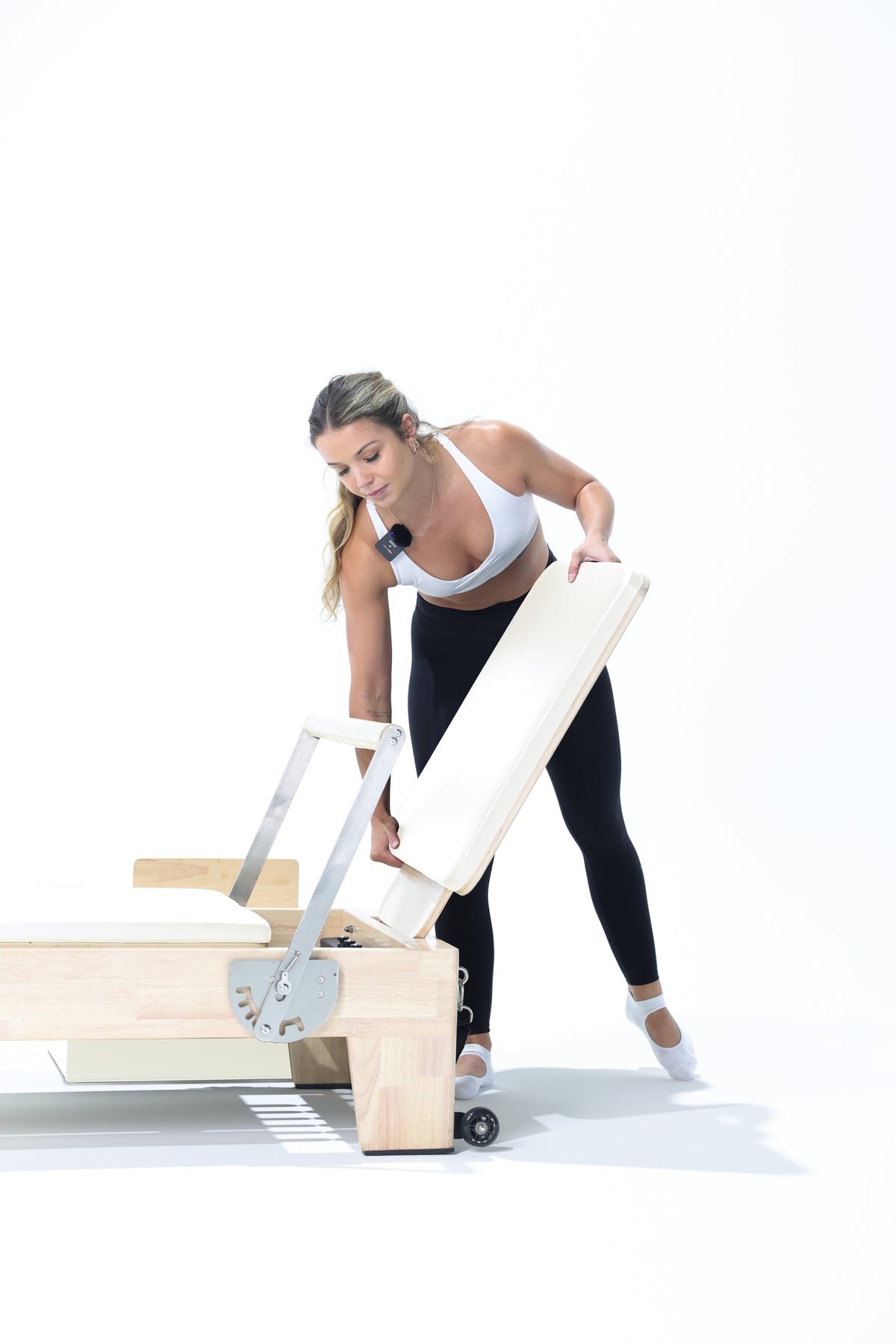 Reformly Original Pilates reformer in white