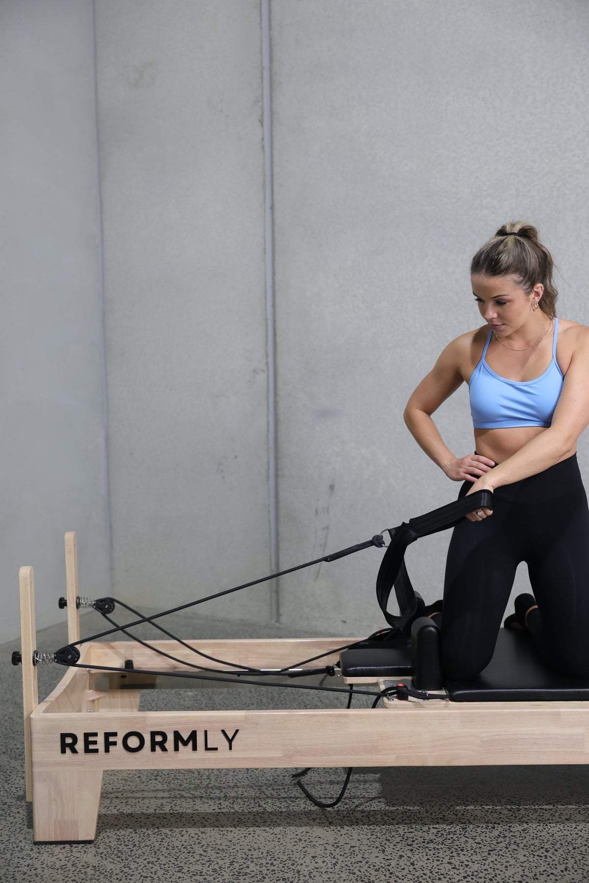 Reformly Original Pilates reformer in black