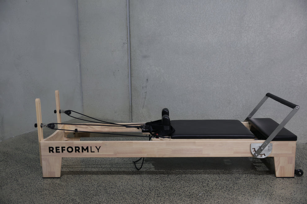 Original Reformly Pilates Reformer | Luxury Oak Home & Studio Equipment ...