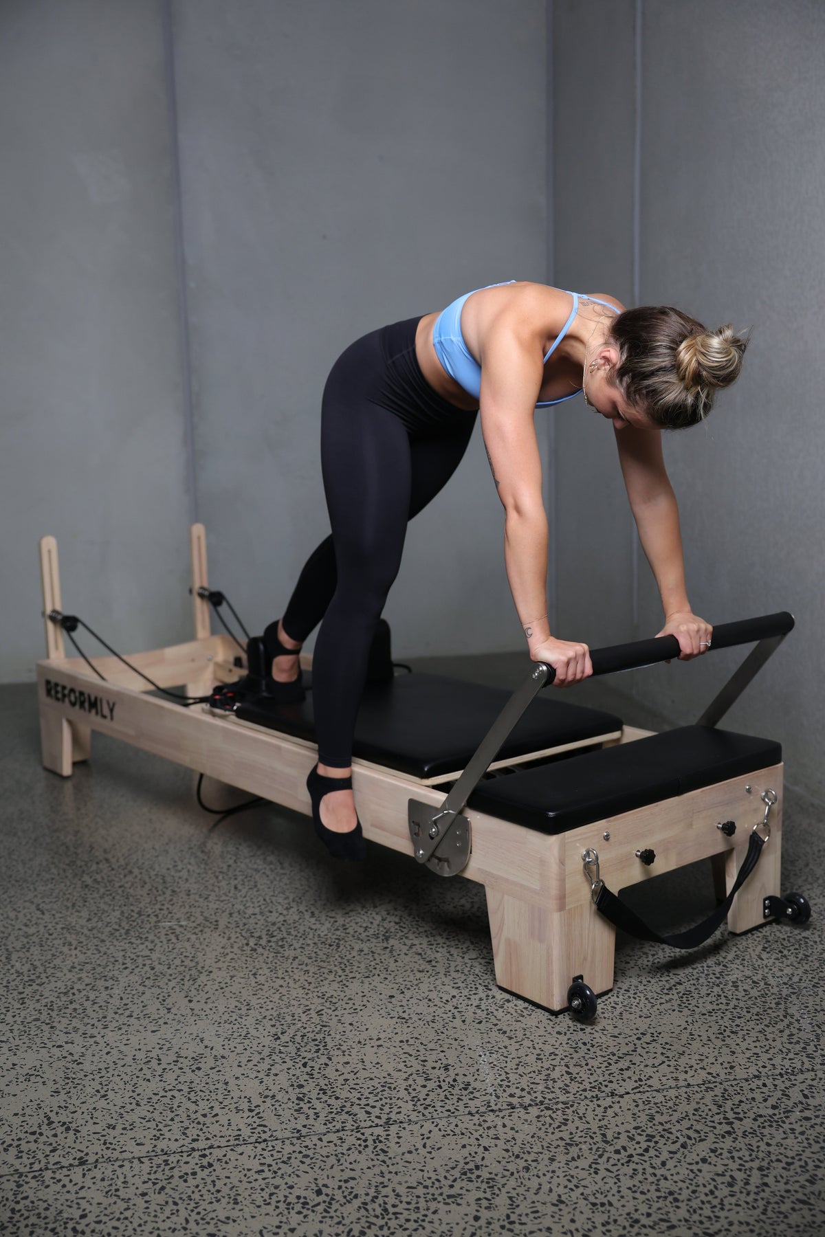 Reformly Original Pilates reformer in black