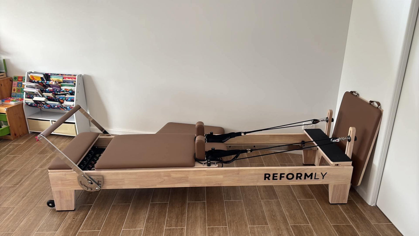Brown Original Reformly — Oak Reformer Pilates Machine