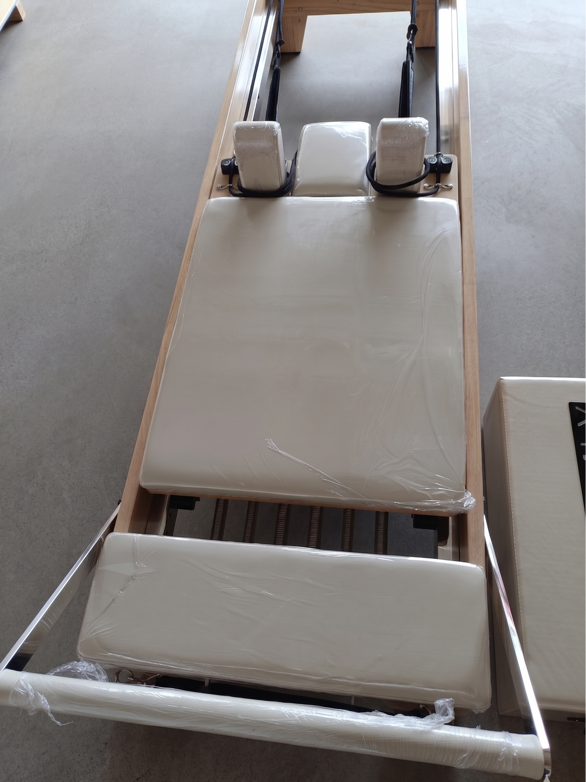 Reformly Original Pilates reformer in beige
